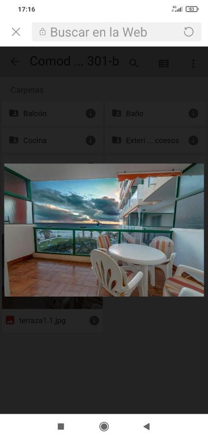 Comodoro Magnifico Apartamento En La Playa 洛斯克里斯蒂亚诺斯 外观 照片